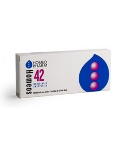 Homeos 42 Omeopatico 6 Tubi 1 g